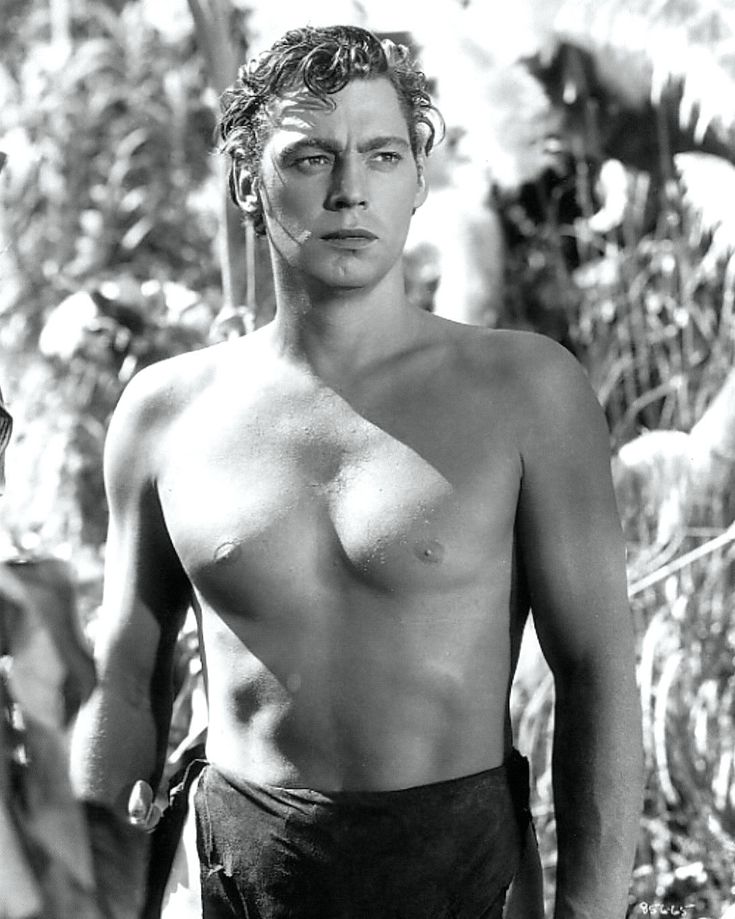 Weissmuller as Tarzan.